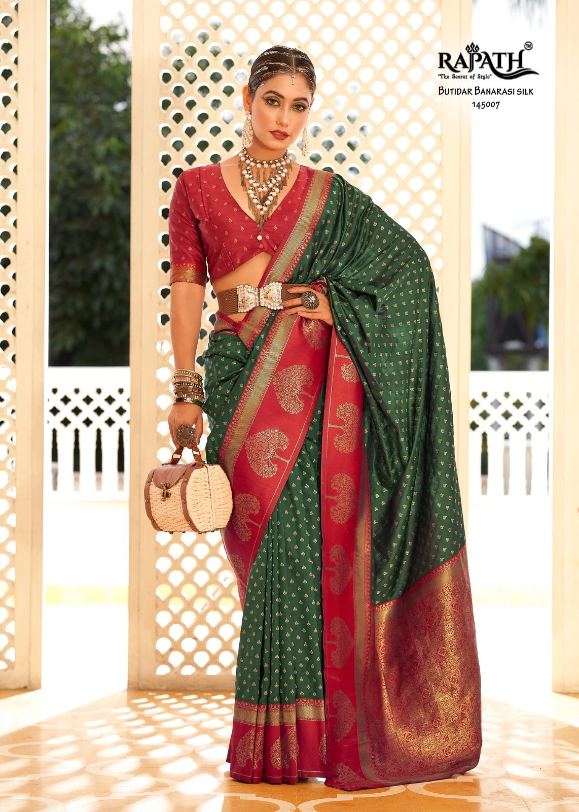 Rajyog Vrishabha Silk Soft Banarasi Wholesale Fancy Sarees Catalog — Wholesale Sarees, MPA wholesale from Surat — Photo 9
